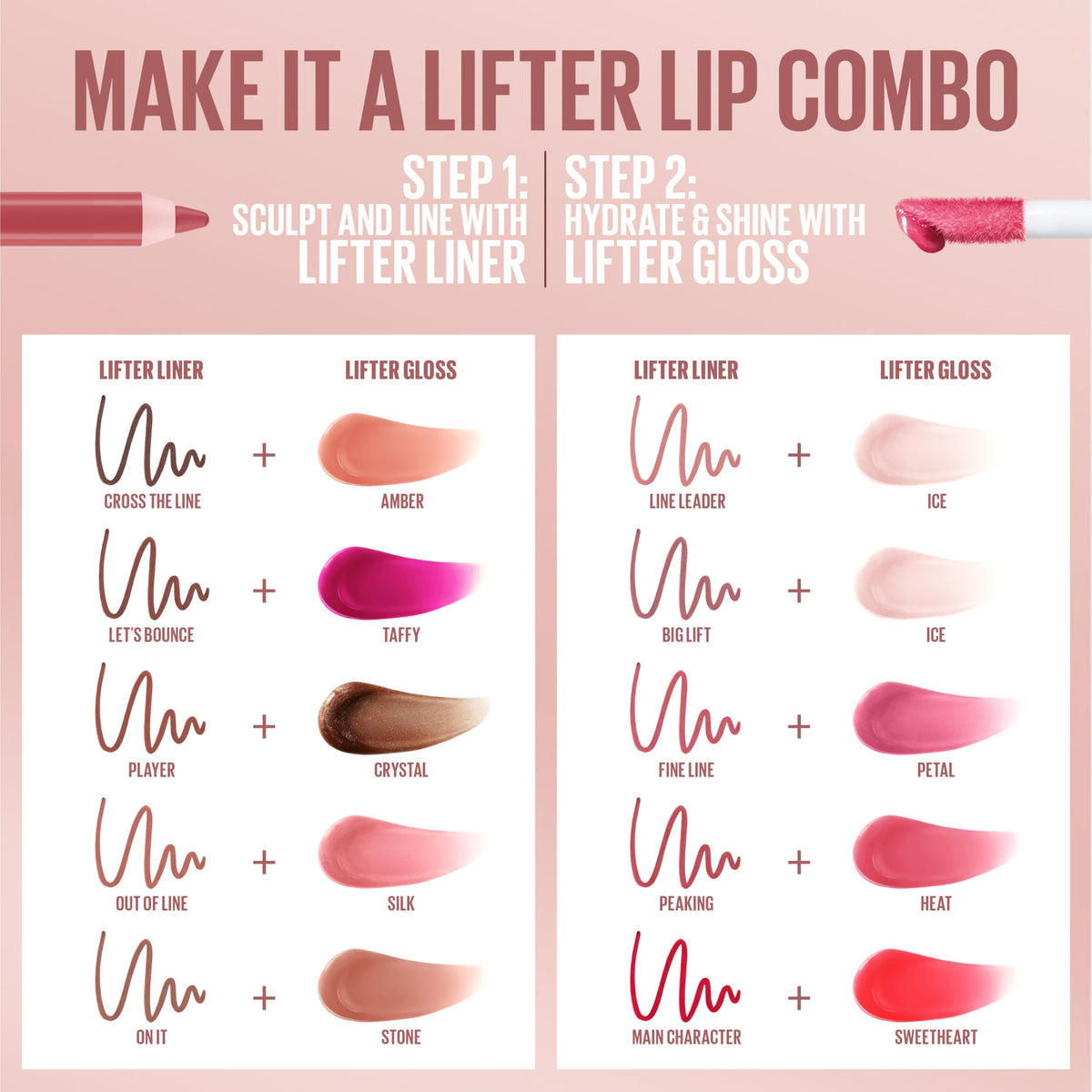 Maybelline Lifter Gloss in a purse lifestyle shot for everyday carry convenience benefit