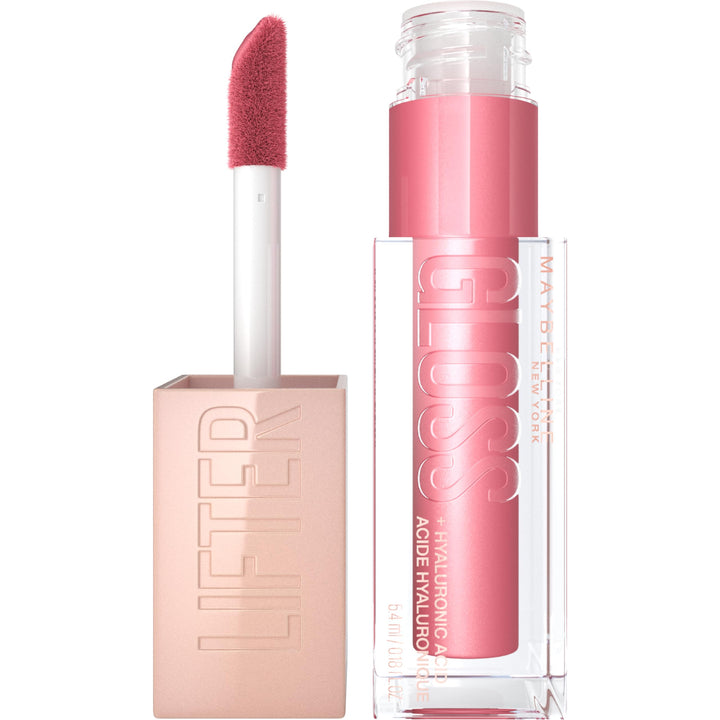 Maybelline Lifter Gloss front packaging showing Petal shade and shine benefit