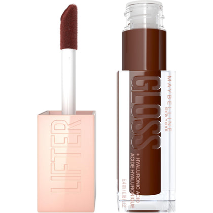 Maybelline Lifter Gloss Toast front packaging showing shade and high-shine finish