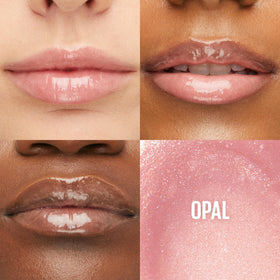 Maybelline XL wand applicator dispensing gloss for even high-shine coverage