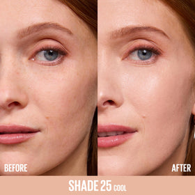 Maybelline Lifter serum texture close-up highlighting smooth hydration