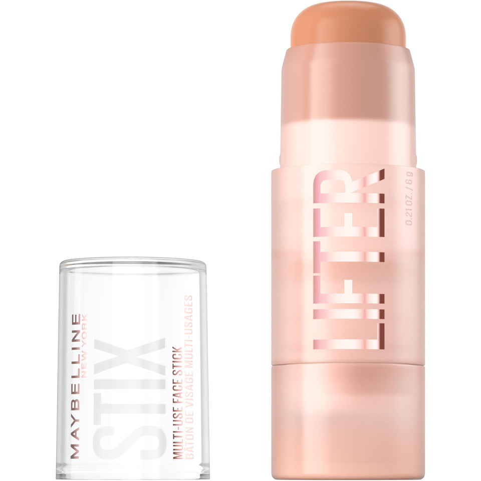 MAYBELLINE front stick view showing compact multi-use design and portability