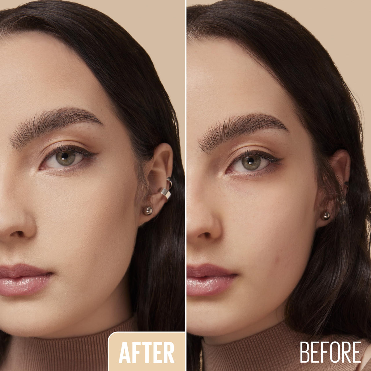 MAYBELLINE open stick showing creamy texture for smooth glide and blendability