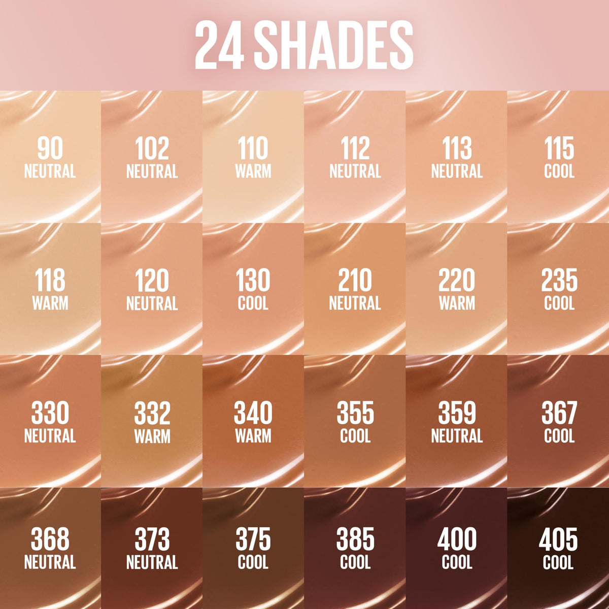 Maybelline Lifter texture swatch showing creamy, hydrating formula and smooth finish