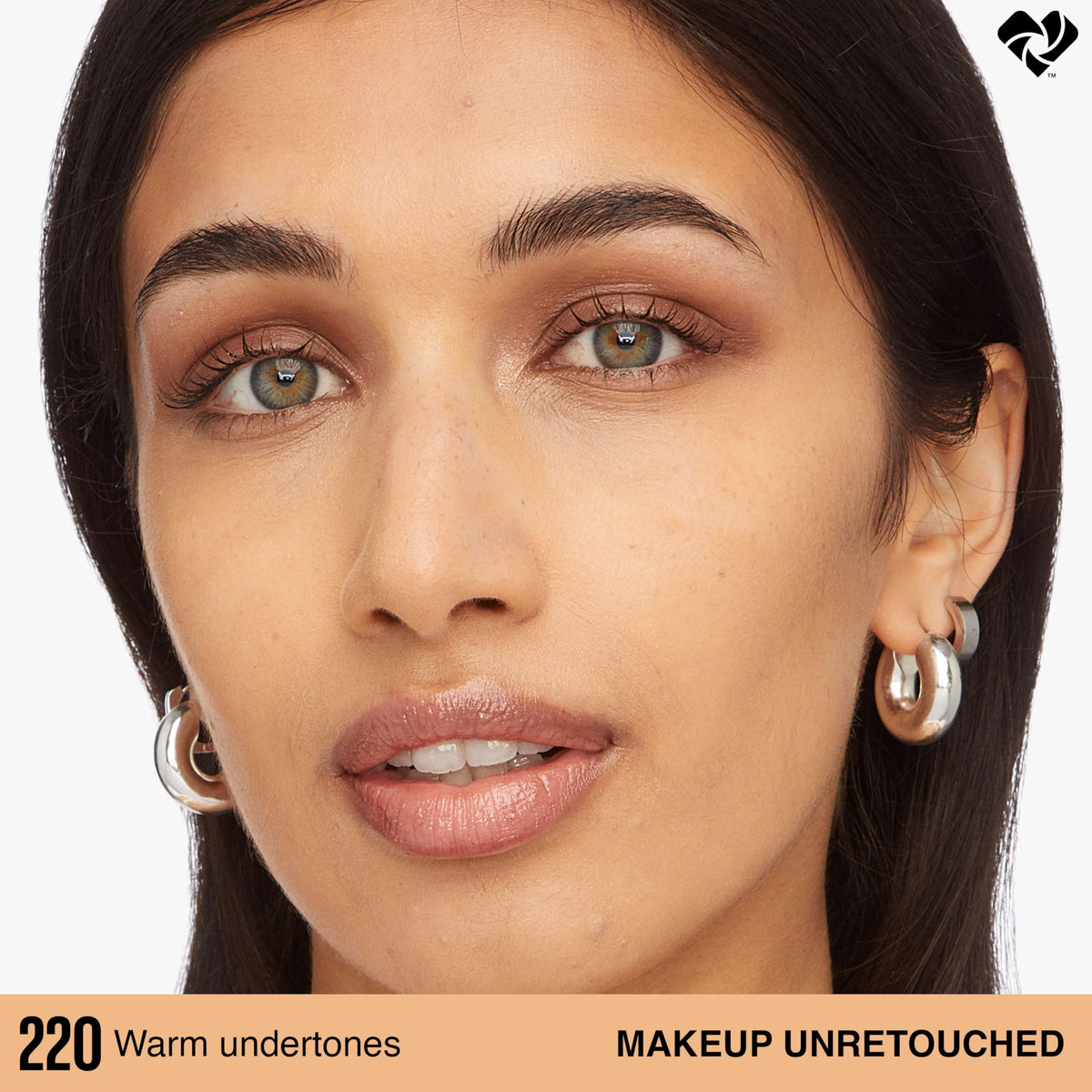 Maybelline creamy foundation texture close-up highlighting buildable lightweight coverage