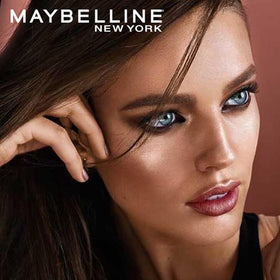 Maybelline Master Chrome swatch on arm displaying intense molten gold color and blendable payoff