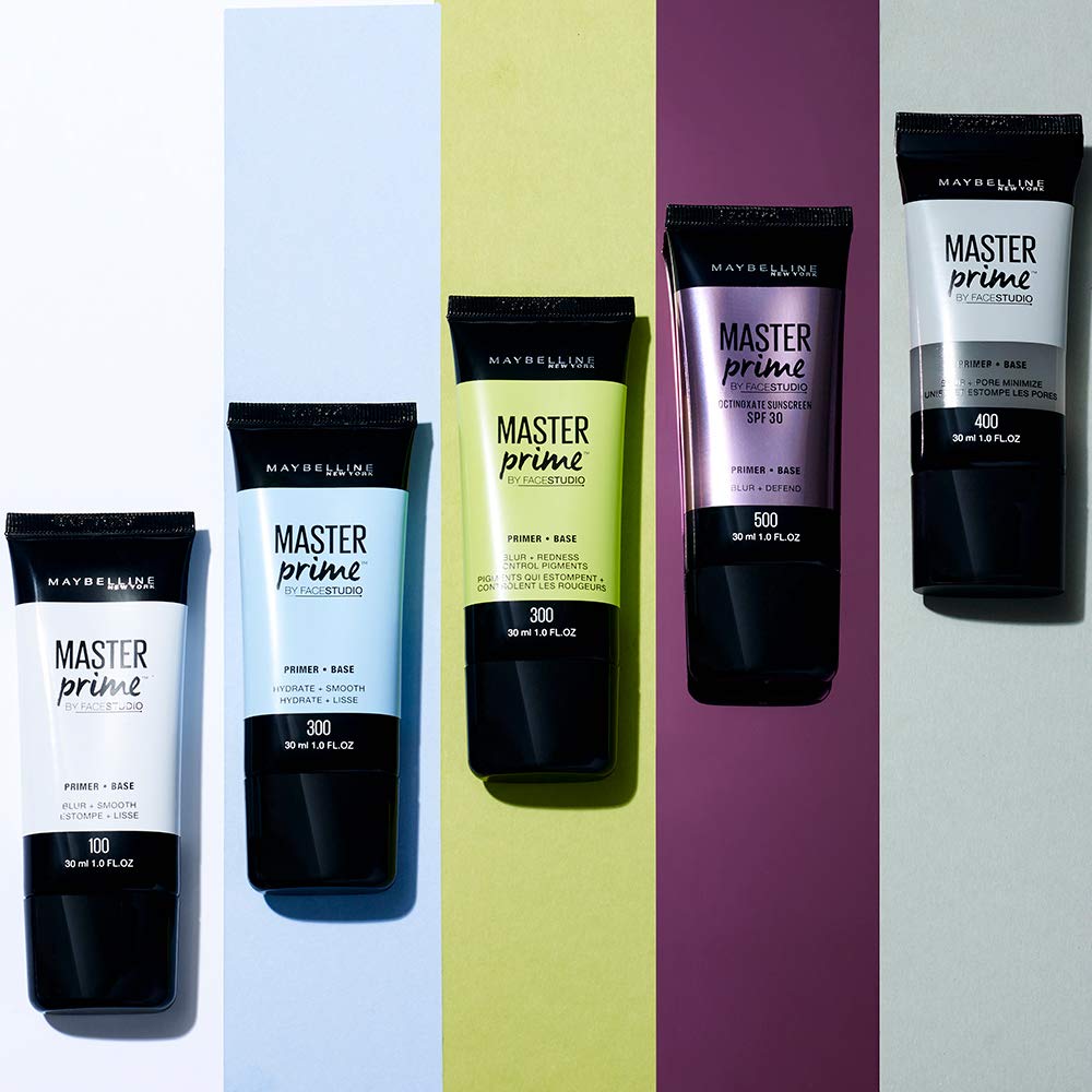 Maybelline Master Prime on bathroom vanity suggesting daily routine and easy layering