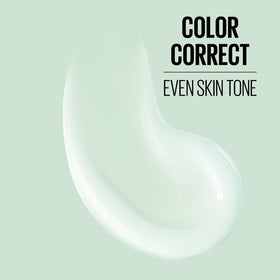 Maybelline Master Prime placed next to a coin to show compact size and travel-ready benefit