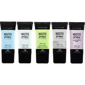 Maybelline Master Prime creamy texture close-up demonstrating smooth, lightweight spread