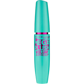 MAYBELLINE flexor brush close-up displaying bristles that coat lashes evenly for fuller look
