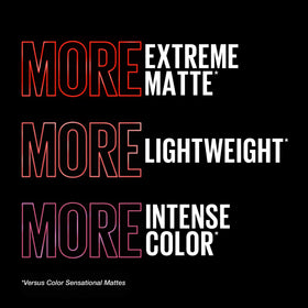 MAYBELLINE open cap side profile highlighting precise slim bullet for control