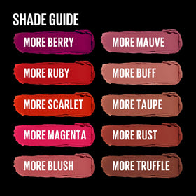 MAYBELLINE packaging label close-up showing shade name and product details