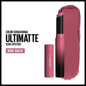 MAYBELLINE texture close-up showing smooth, blurring matte finish benefit