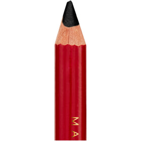 Maybelline pencil applied to eye demonstrating defined lash line