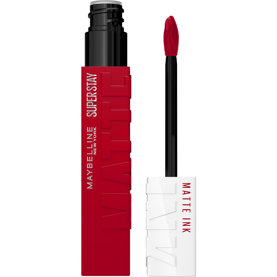 Maybelline Pioneer front packaging shows shade and bold color benefit