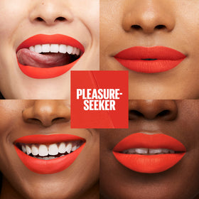 Maybelline Pleasure Seeker applicator detail highlighting arrow tip for precise application