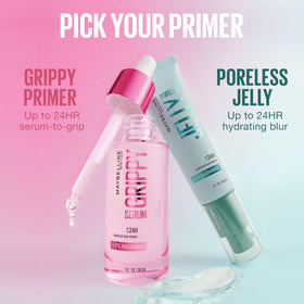 Maybelline Poreless Jelly on vanity showing daily routine hydration benefit