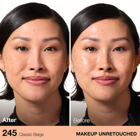 MAYBELLINE close-up of powder surface highlighting fine texture for smooth matte finish