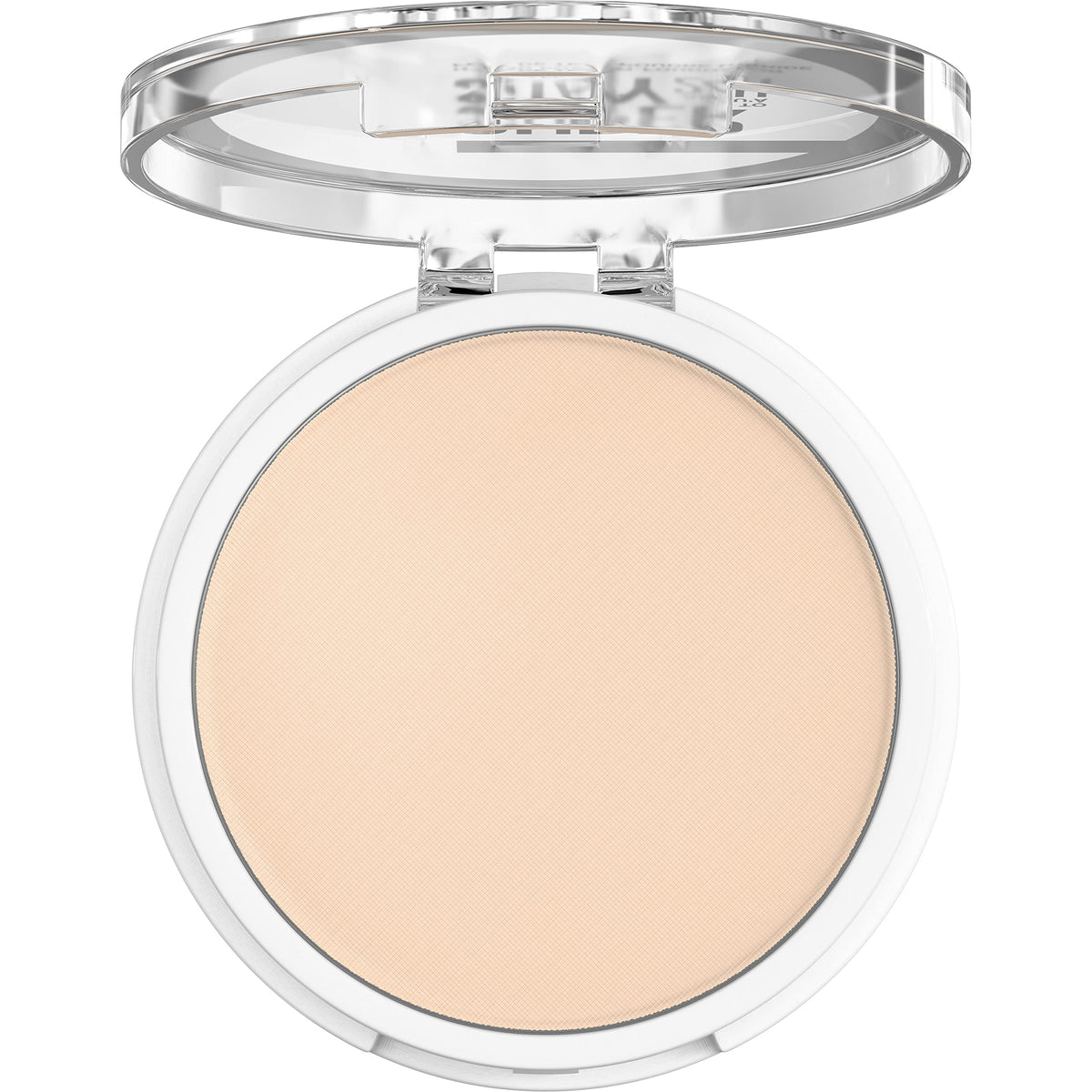Maybelline powder texture close-up showing smooth matte finish benefit
