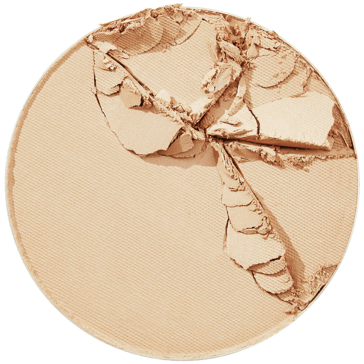Maybelline sponge applying powder to face for quick touch-up benefit