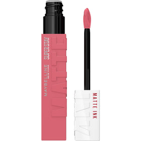 Maybelline front packaging showing Revolutionary shade and durable matte color