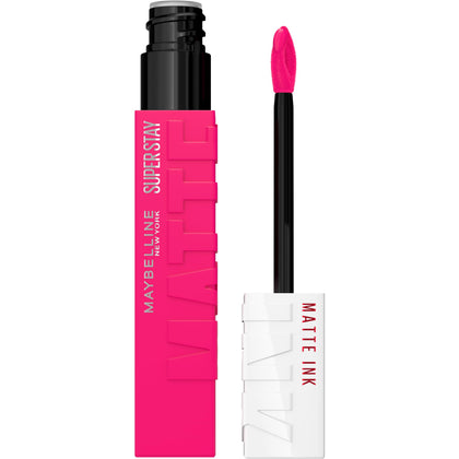 Maybelline front packaging showing Romantic shade and longwear benefit