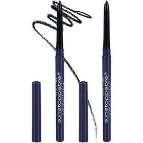Maybelline Unstoppable sapphire front packaging showing product duo and benefits