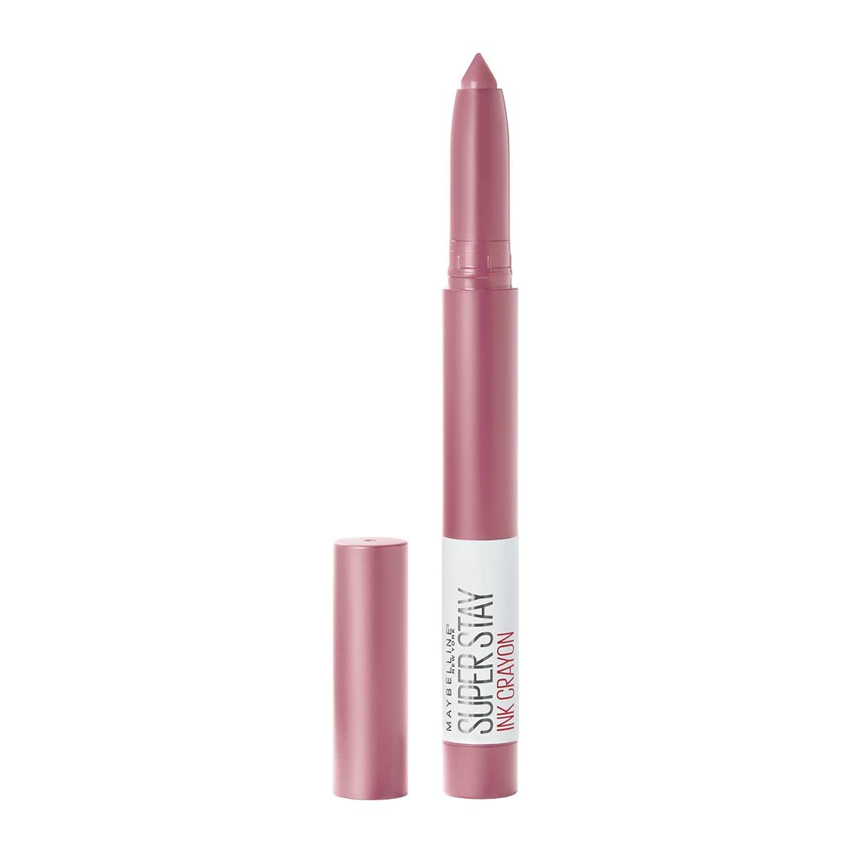 MAYBELLINE front packaging showing Seek Adventure shade and label benefit