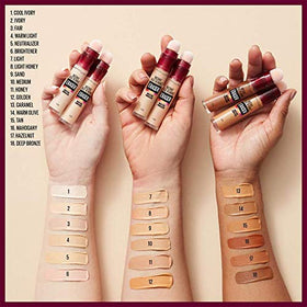 Maybelline shade 146.5 swatches on arm revealing blendable matching tones