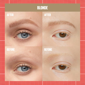 Maybelline shades selection in blonde displaying color match options for natural results