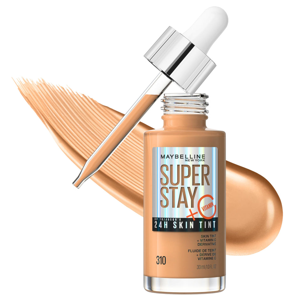 Maybelline front packaging showing bottle and label for clear identification and brand trust