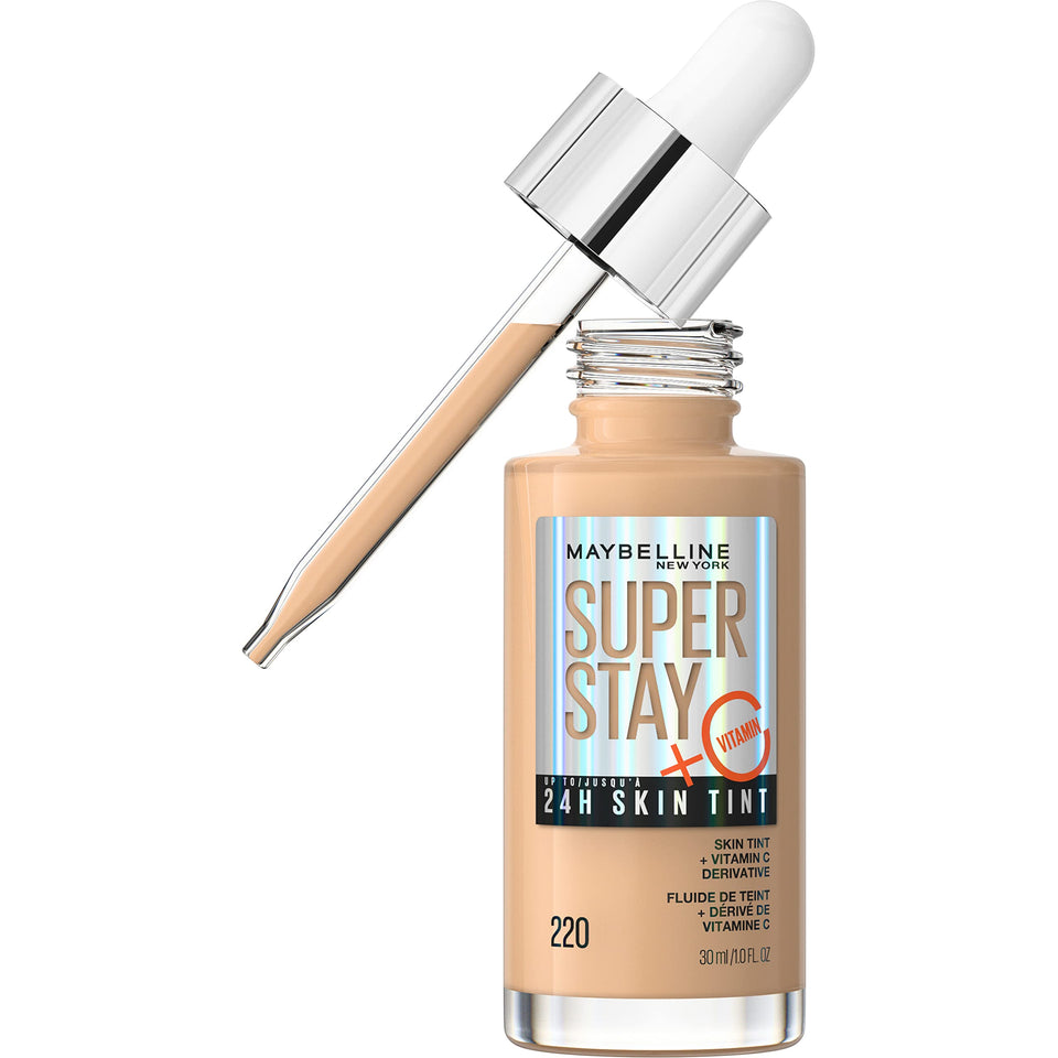 MAYBELLINE front packaging showing bottle and branding for instant recognition