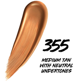 MAYBELLINE arm swatches displaying range of shades to match diverse skin tones
