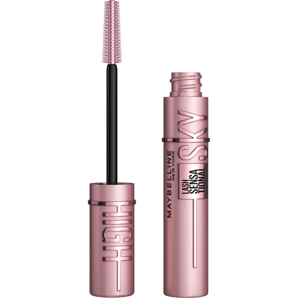 Maybelline Sky High front packaging showing sleek tube and shade