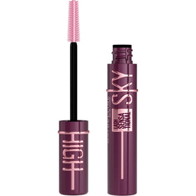 Maybelline Sky High front packaging showing product and shade benefits
