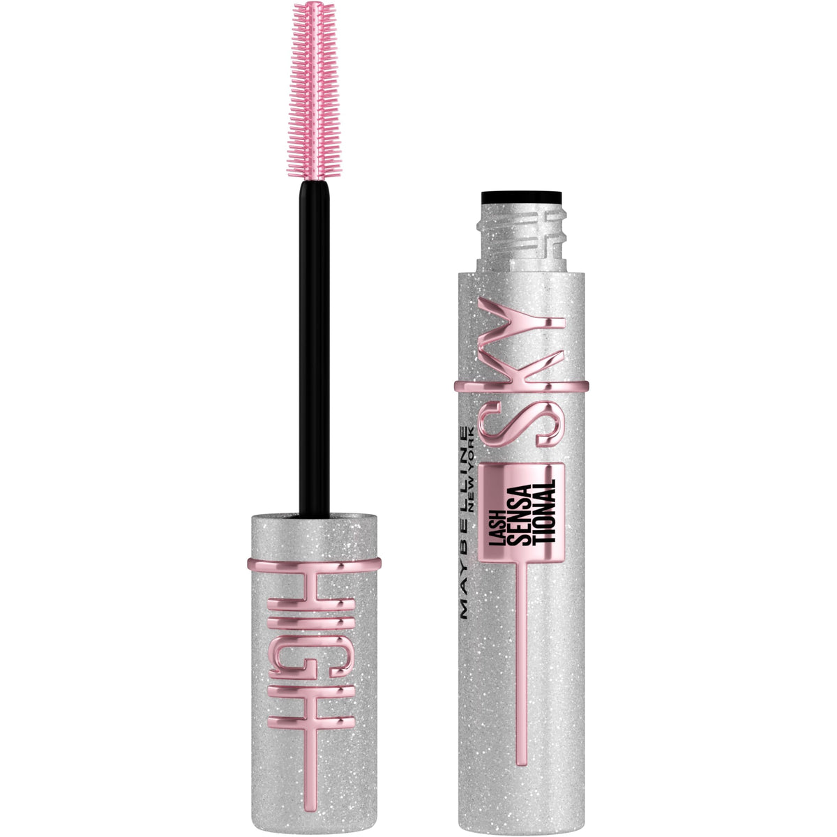 Maybelline Sky High Space Diamond front packaging shows diamond shimmer