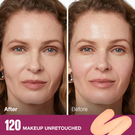 MAYBELLINE close-up of the sponge applicator demonstrating precise blending