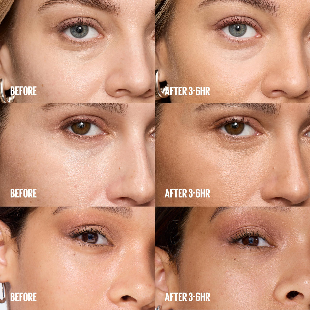 Maybelline used on neck and chest for even sunless color