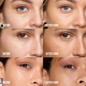 Maybelline used on neck and chest for even sunless color