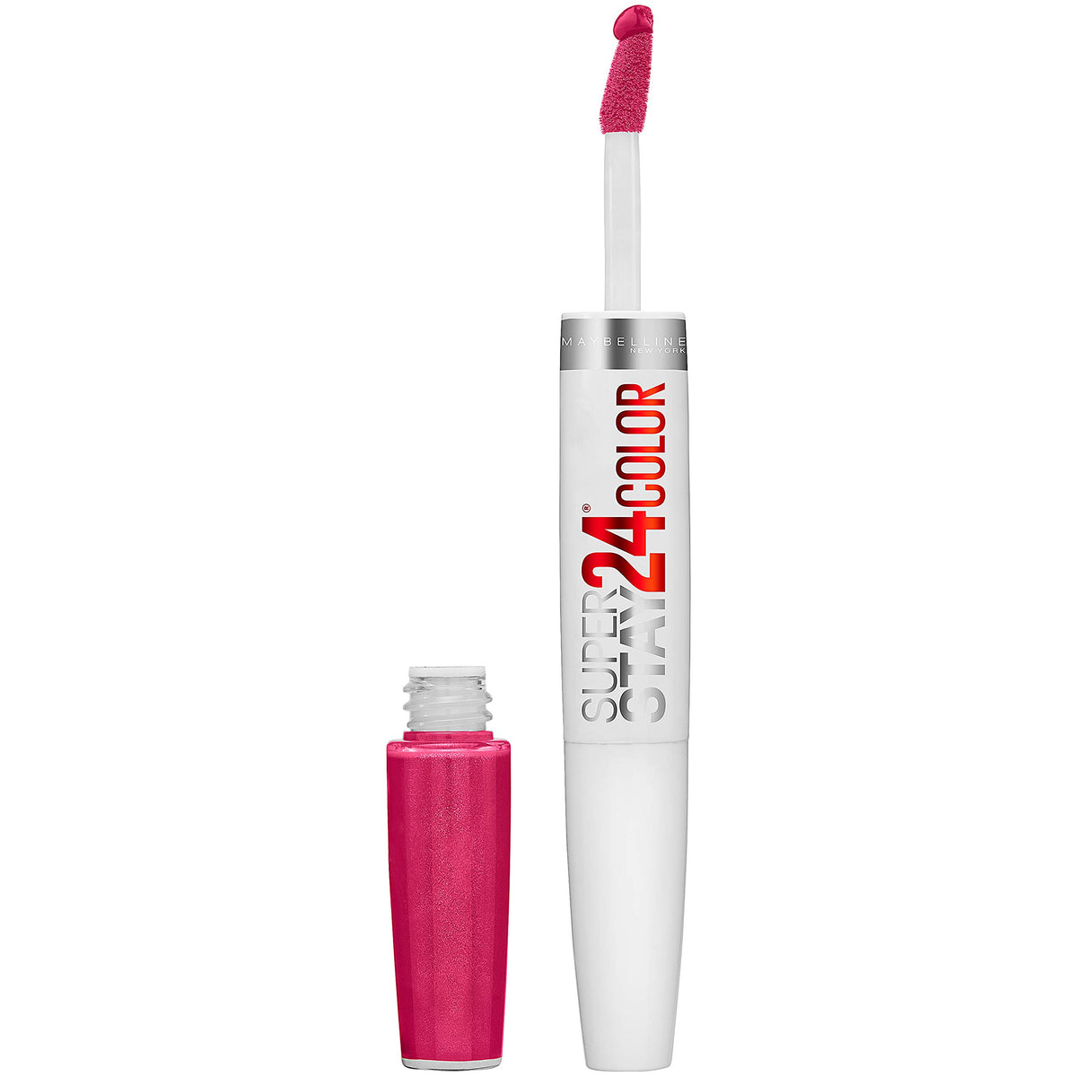 MAYBELLINE front packaging showing product and shade, high-impact color