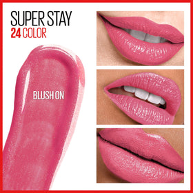 Maybelline Super Stay balm closeup highlights moisturizing finish benefit