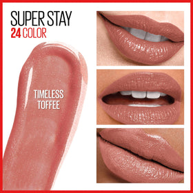 Maybelline Super Stay moisturizing balm closeup for comfortable wear