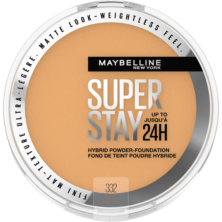 MAYBELLINE compact front view showing sleek packaging and travel-ready design