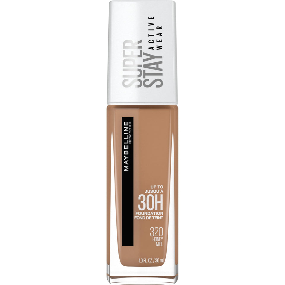 MAYBELLINE front packaging in Honey showing label and shade