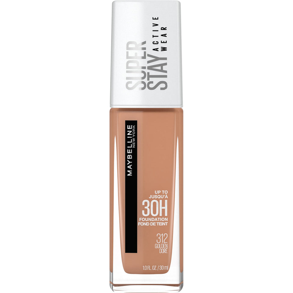 MAYBELLINE front packaging showing sleek bottle and shade for long wear