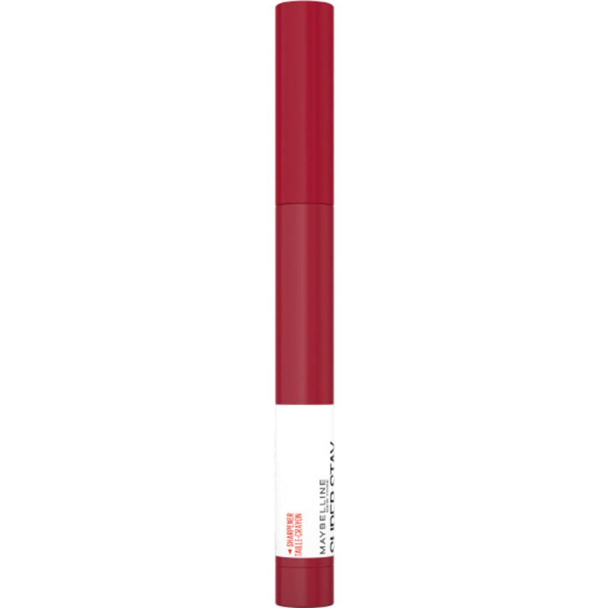 Maybelline crayon back label with ingredients and usage information