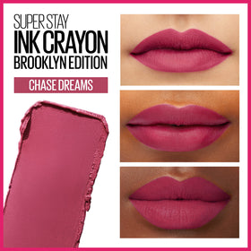 MAYBELLINE built-in sharpener detail highlighting precision tip maintenance for crisp lines