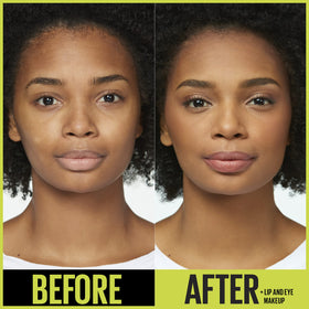 Maybelline foundation worn in a daytime lifestyle setting showing all-day wear