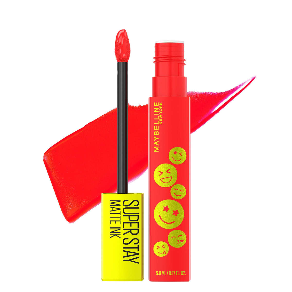 Maybelline front packaging showing product and shade for easy identification