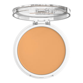 MAYBELLINE close-up of powder texture highlighting smooth mattifying finish